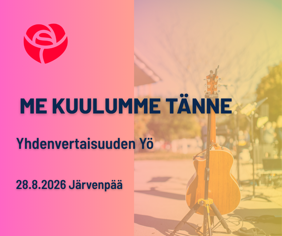 Me kuulumme tänne – Yhdenvertaisuuden Yö