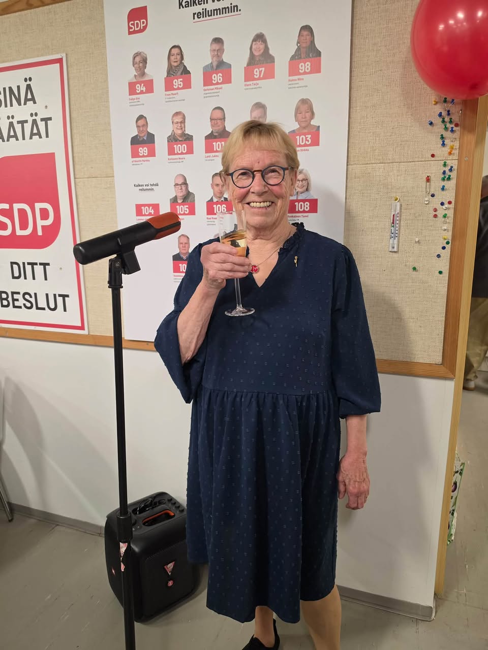 Kyrkslätts Svenska Socialdemokrater ry juhli 24.10.2026 120-vuotista taivaltaan.